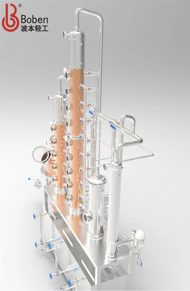 Reflux Still for Vodka Gin Distillery