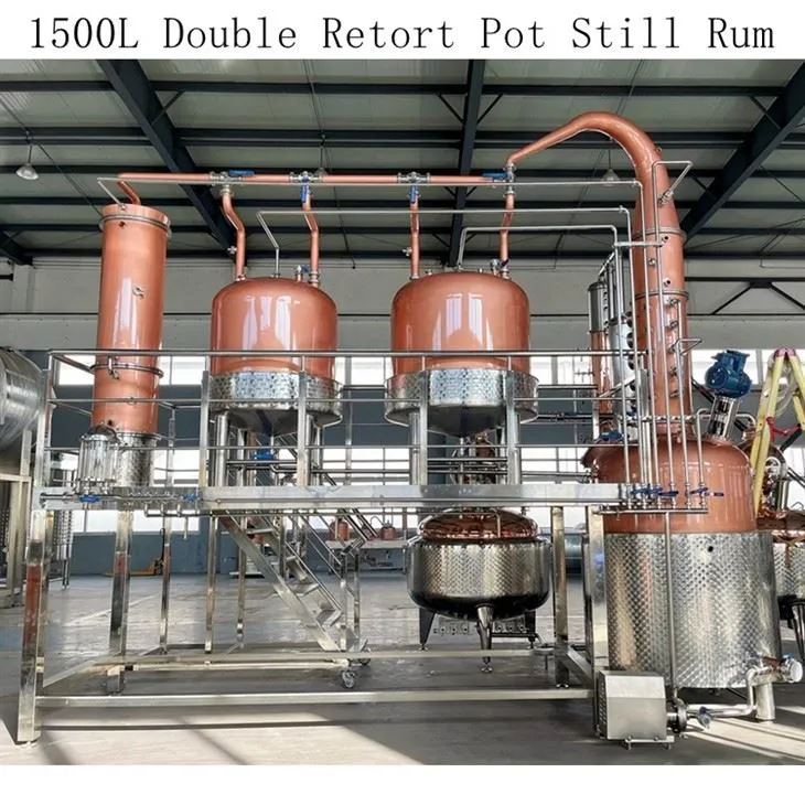 Double Retort Pots Rum Still